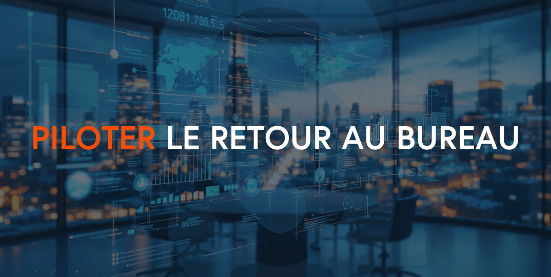Bureau partiellement occupé, illustration du retour au bureau en 2026